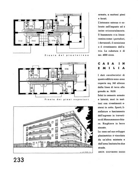 L'architettura italiana periodico mensile di costruzione e di architettura pratica