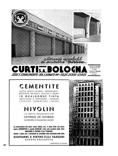 L'architettura italiana periodico mensile di costruzione e di architettura pratica