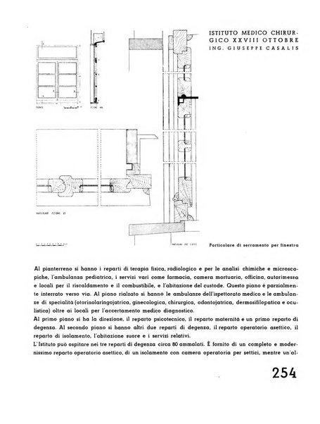 L'architettura italiana periodico mensile di costruzione e di architettura pratica