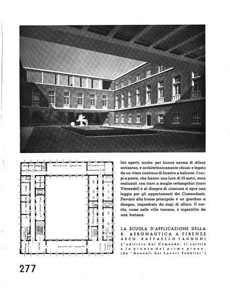 L'architettura italiana periodico mensile di costruzione e di architettura pratica