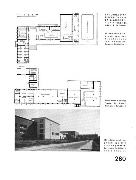 L'architettura italiana periodico mensile di costruzione e di architettura pratica