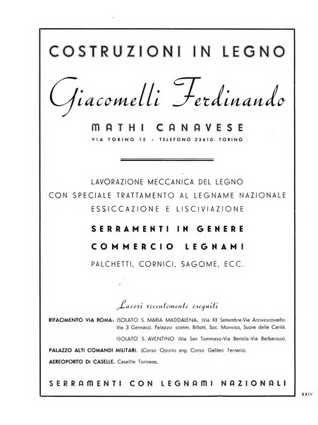 L'architettura italiana periodico mensile di costruzione e di architettura pratica