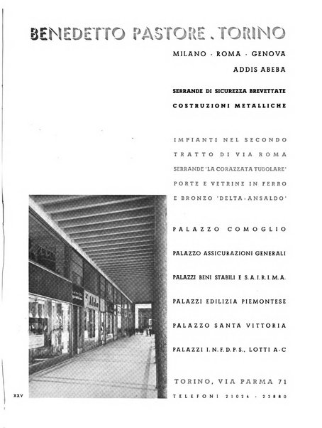 L'architettura italiana periodico mensile di costruzione e di architettura pratica