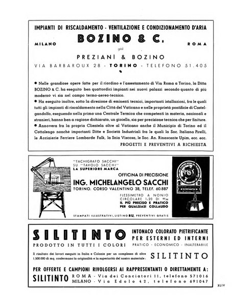 L'architettura italiana periodico mensile di costruzione e di architettura pratica