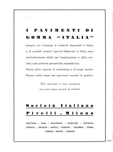 L'architettura italiana periodico mensile di costruzione e di architettura pratica