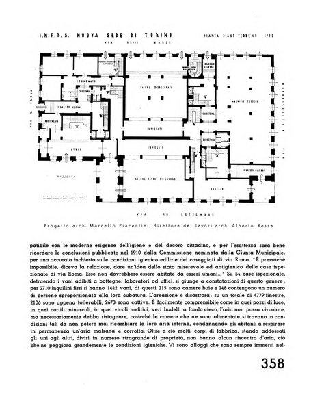 L'architettura italiana periodico mensile di costruzione e di architettura pratica