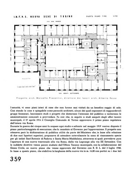 L'architettura italiana periodico mensile di costruzione e di architettura pratica