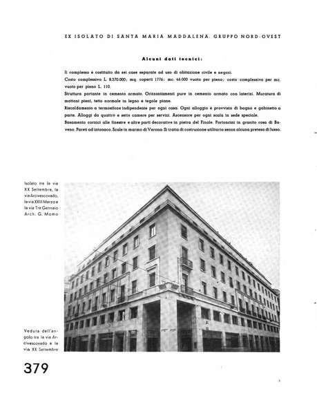 L'architettura italiana periodico mensile di costruzione e di architettura pratica