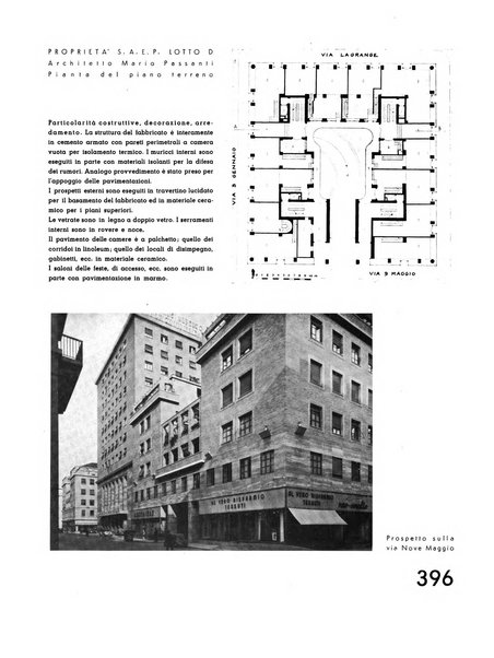 L'architettura italiana periodico mensile di costruzione e di architettura pratica