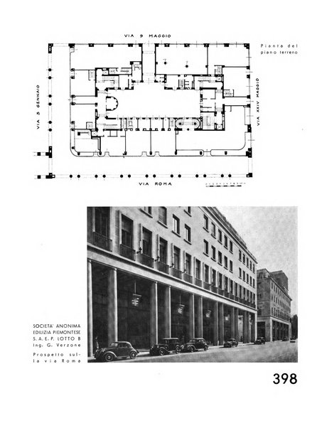 L'architettura italiana periodico mensile di costruzione e di architettura pratica