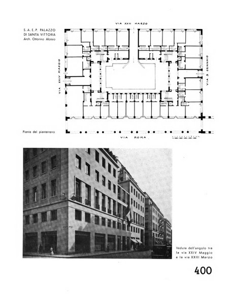 L'architettura italiana periodico mensile di costruzione e di architettura pratica