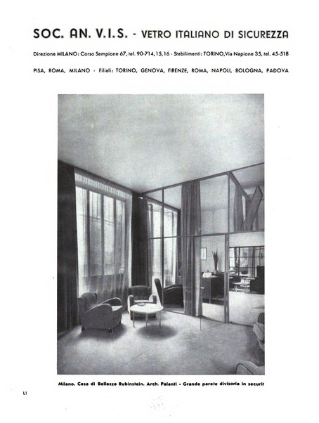 L'architettura italiana periodico mensile di costruzione e di architettura pratica