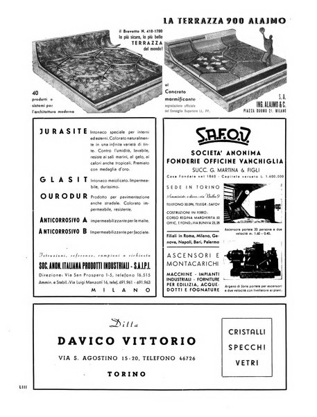 L'architettura italiana periodico mensile di costruzione e di architettura pratica