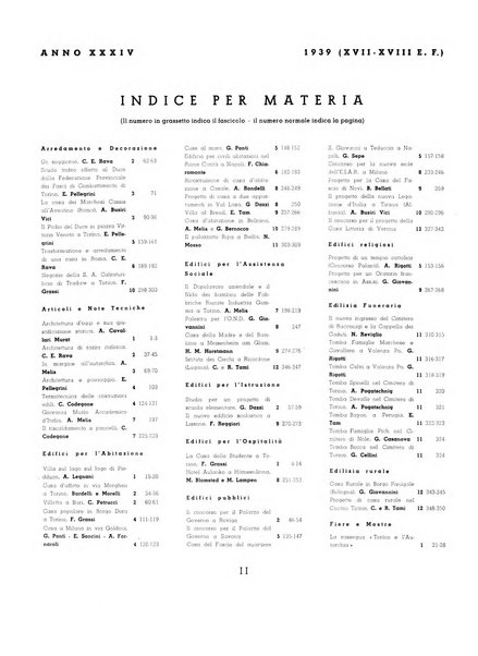 L'architettura italiana periodico mensile di costruzione e di architettura pratica