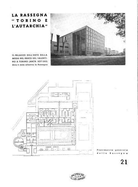 L'architettura italiana periodico mensile di costruzione e di architettura pratica