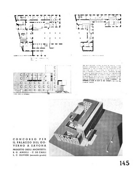 L'architettura italiana periodico mensile di costruzione e di architettura pratica