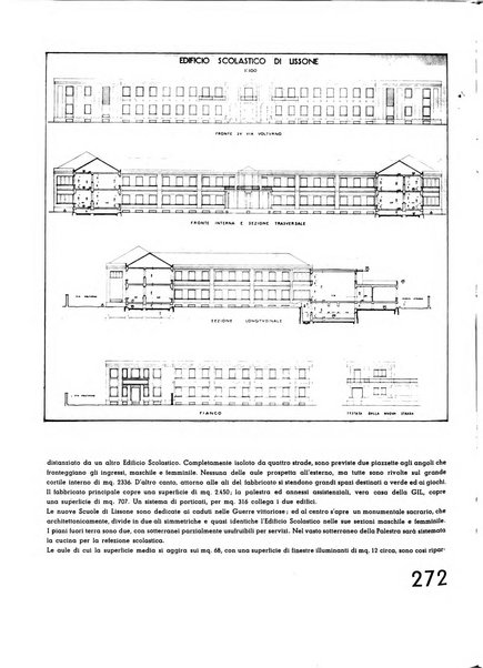 L'architettura italiana periodico mensile di costruzione e di architettura pratica