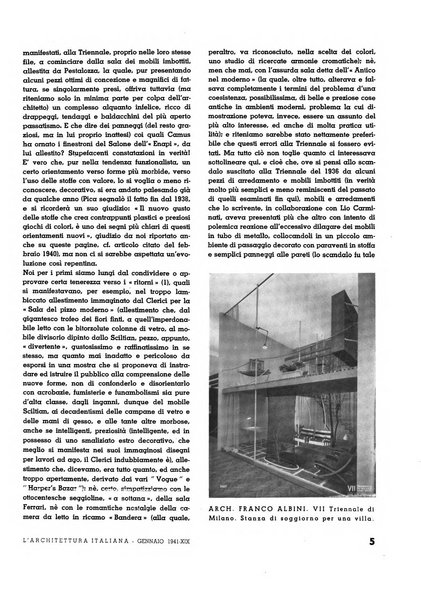 L'architettura italiana periodico mensile di costruzione e di architettura pratica