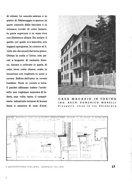 L'architettura italiana periodico mensile di costruzione e di architettura pratica