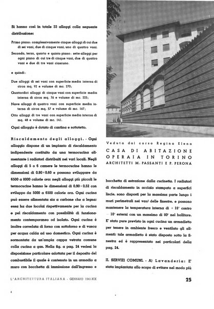 L'architettura italiana periodico mensile di costruzione e di architettura pratica