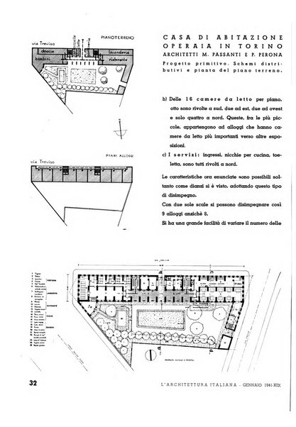 L'architettura italiana periodico mensile di costruzione e di architettura pratica