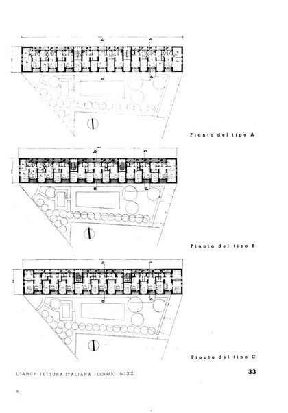 L'architettura italiana periodico mensile di costruzione e di architettura pratica