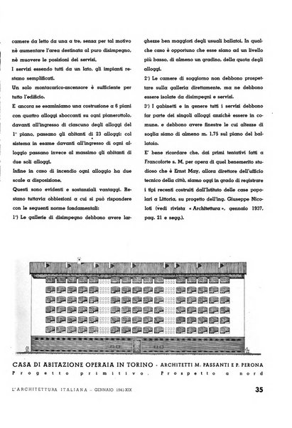 L'architettura italiana periodico mensile di costruzione e di architettura pratica