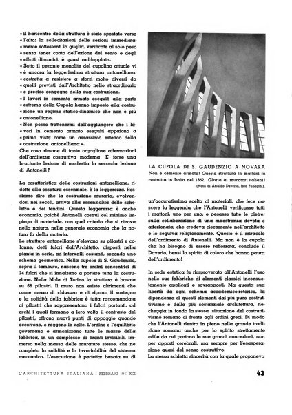 L'architettura italiana periodico mensile di costruzione e di architettura pratica