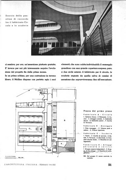 L'architettura italiana periodico mensile di costruzione e di architettura pratica