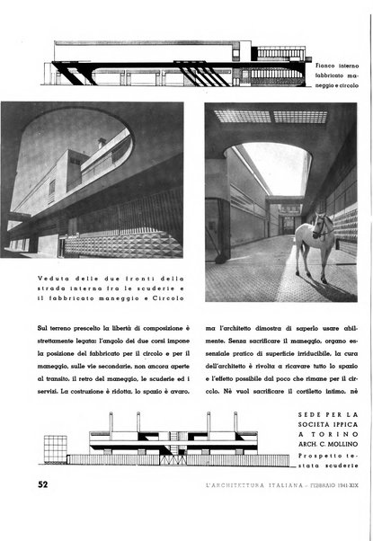 L'architettura italiana periodico mensile di costruzione e di architettura pratica