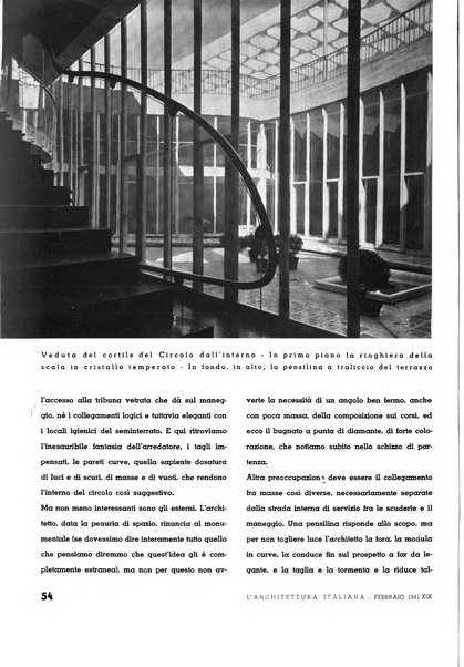 L'architettura italiana periodico mensile di costruzione e di architettura pratica