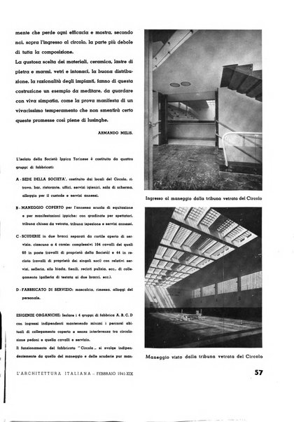 L'architettura italiana periodico mensile di costruzione e di architettura pratica