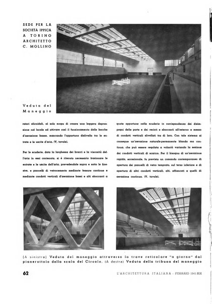 L'architettura italiana periodico mensile di costruzione e di architettura pratica