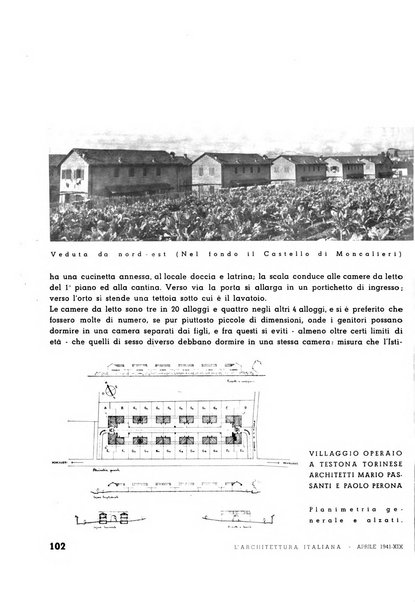 L'architettura italiana periodico mensile di costruzione e di architettura pratica