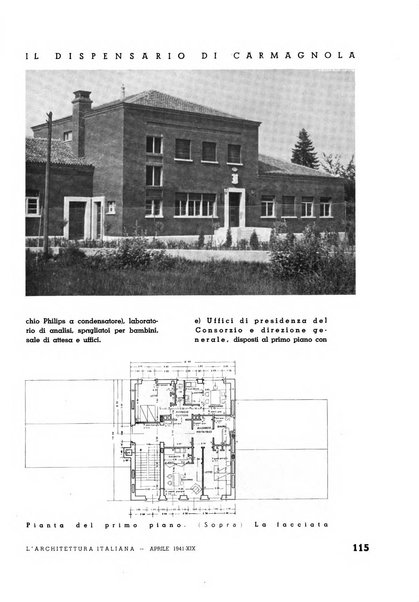 L'architettura italiana periodico mensile di costruzione e di architettura pratica