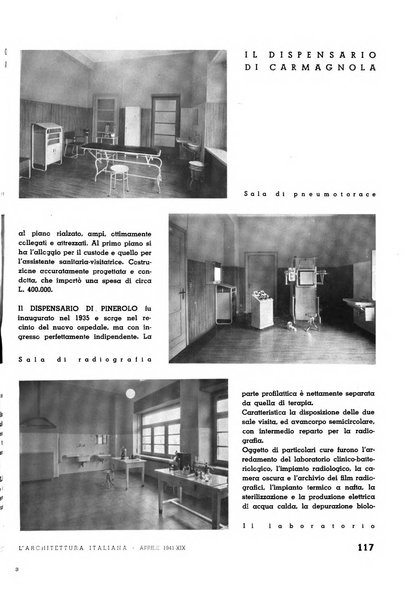 L'architettura italiana periodico mensile di costruzione e di architettura pratica