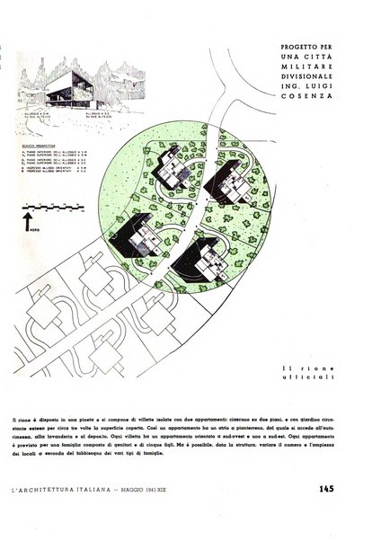 L'architettura italiana periodico mensile di costruzione e di architettura pratica