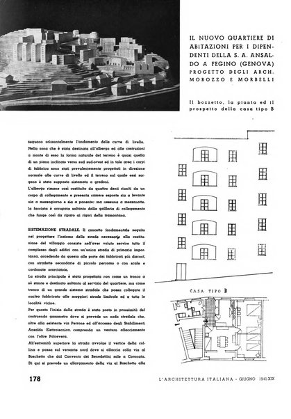 L'architettura italiana periodico mensile di costruzione e di architettura pratica