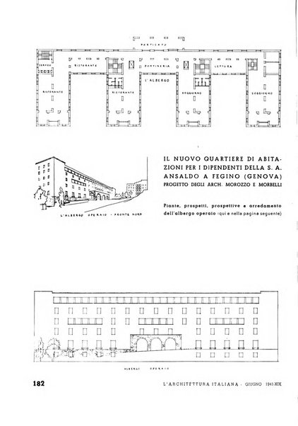 L'architettura italiana periodico mensile di costruzione e di architettura pratica