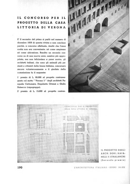 L'architettura italiana periodico mensile di costruzione e di architettura pratica