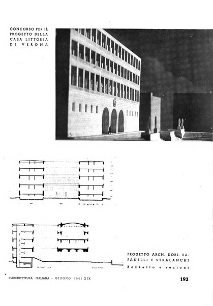 L'architettura italiana periodico mensile di costruzione e di architettura pratica