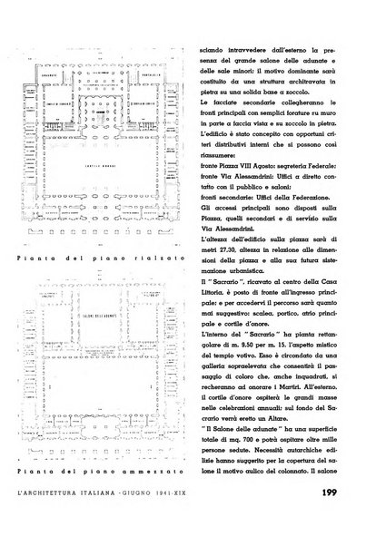 L'architettura italiana periodico mensile di costruzione e di architettura pratica