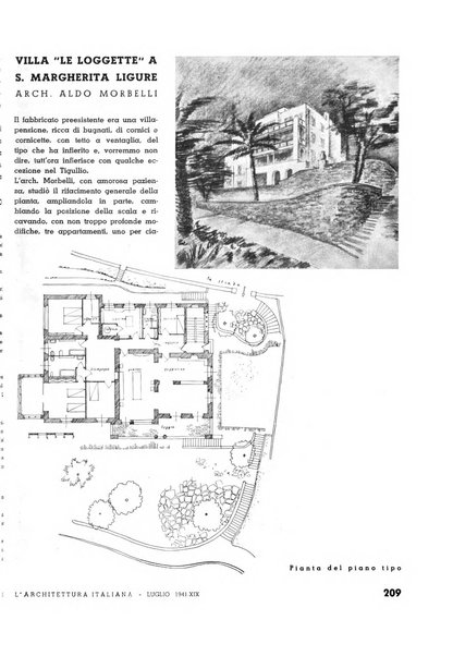 L'architettura italiana periodico mensile di costruzione e di architettura pratica