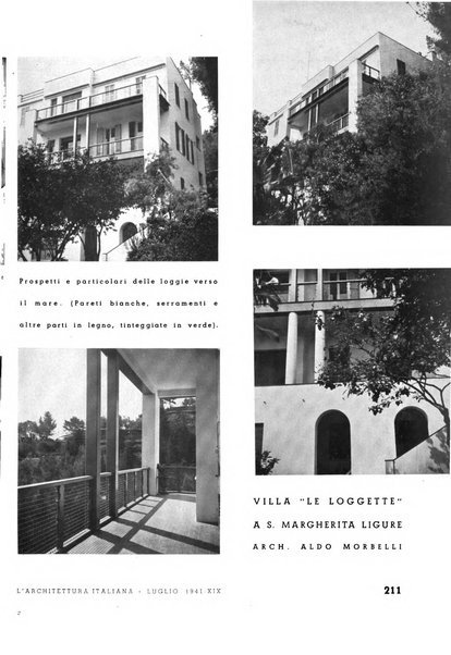 L'architettura italiana periodico mensile di costruzione e di architettura pratica