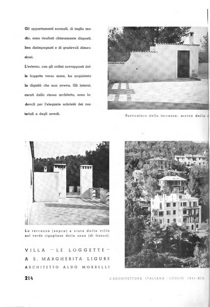 L'architettura italiana periodico mensile di costruzione e di architettura pratica