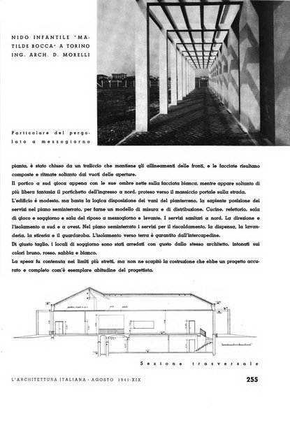 L'architettura italiana periodico mensile di costruzione e di architettura pratica