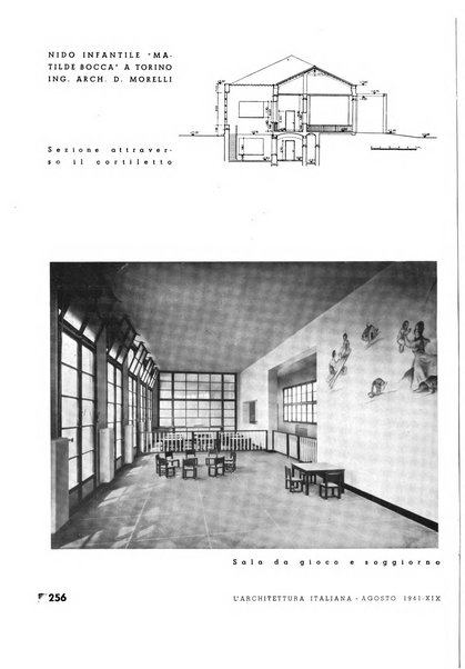 L'architettura italiana periodico mensile di costruzione e di architettura pratica