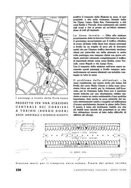 L'architettura italiana periodico mensile di costruzione e di architettura pratica