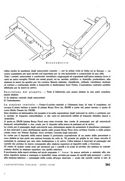 L'architettura italiana periodico mensile di costruzione e di architettura pratica