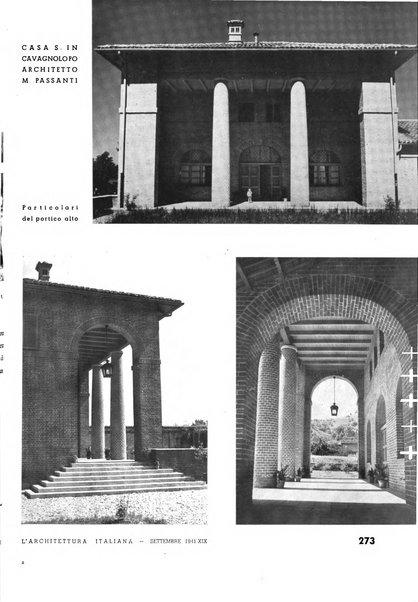 L'architettura italiana periodico mensile di costruzione e di architettura pratica